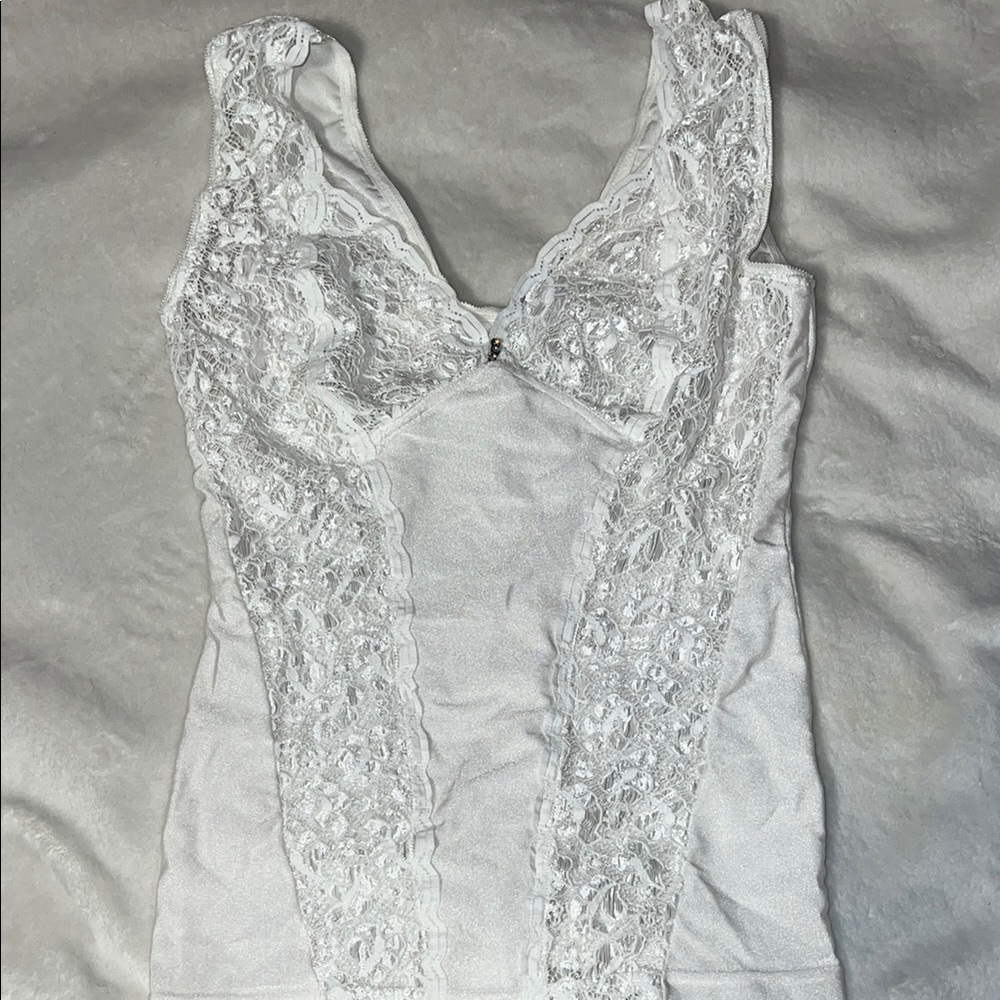white lace camisole top !!